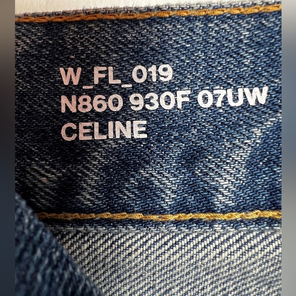 Celine Jane Flare Jeans Light Blue Wash 26 - Picture 11 of 11
